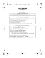 Preview for 31 page of Olympus PT-054 Instruction Manual