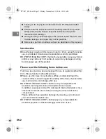 Предварительный просмотр 2 страницы Olympus PT-057 Instruction Manual