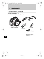 Предварительный просмотр 8 страницы Olympus PT-E05 Instruction Manual