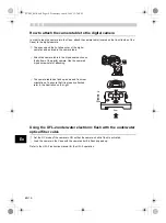 Предварительный просмотр 20 страницы Olympus PT-E05 Instruction Manual