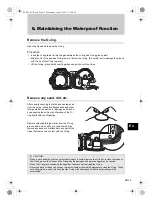 Предварительный просмотр 33 страницы Olympus PT-E05 Instruction Manual