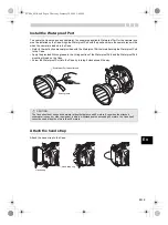 Предварительный просмотр 9 страницы Olympus PT E06 Instruction Manual