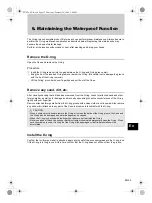 Предварительный просмотр 23 страницы Olympus PT E06 Instruction Manual