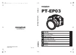 Предварительный просмотр 1 страницы Olympus PT-EP03 Instruction Manual