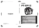 Preview for 1 page of Olympus PT-EP12 Instruction Manual