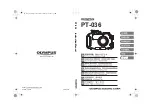 Предварительный просмотр 1 страницы Olympus PT PT-036 Instruction Manual