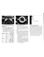 Preview for 12 page of Olympus Quick auto 310 Operating Instructions Manual