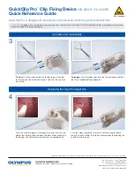 Предварительный просмотр 2 страницы Olympus QuickClip Pro HX-202LR Quick Reference Manual