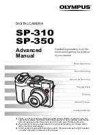 Preview for 1 page of Olympus SP 310 - Digital Camera - 7.1 Megapixel Advanced Manual