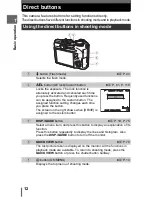 Предварительный просмотр 12 страницы Olympus SP 310 - Digital Camera - 7.1 Megapixel Advanced Manual