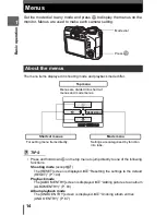 Preview for 14 page of Olympus SP 310 - Digital Camera - 7.1 Megapixel Advanced Manual