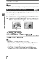 Предварительный просмотр 42 страницы Olympus SP 310 - Digital Camera - 7.1 Megapixel Advanced Manual