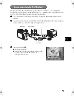 Предварительный просмотр 71 страницы Olympus SP-310 Basic Manual