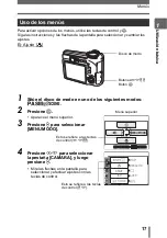 Предварительный просмотр 17 страницы Olympus SP 320 - Digital Camera - 7.1 Megapixel Manual