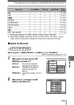 Preview for 117 page of Olympus SP 320 - Digital Camera - 7.1 Megapixel Manual