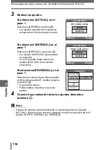 Preview for 118 page of Olympus SP 320 - Digital Camera - 7.1 Megapixel Manual