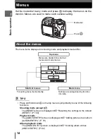 Preview for 14 page of Olympus SP-500 Advanced Manual