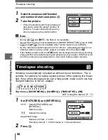 Предварительный просмотр 66 страницы Olympus SP-500 Advanced Manual