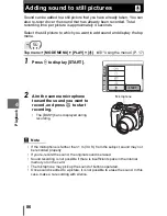 Предварительный просмотр 86 страницы Olympus SP-500 Advanced Manual