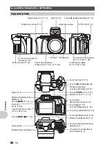 Предварительный просмотр 88 страницы Olympus SP 550 - Ultra Zoom Digital Camera Manuel Avancé