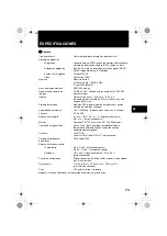 Preview for 73 page of Olympus SP-560 UZ - Compact Basic Manual