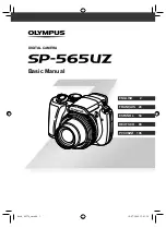 Olympus SP-565 UZ Basic Manual preview