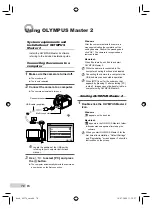 Предварительный просмотр 70 страницы Olympus SP-565 Instruction Manual