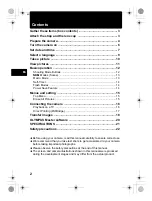 Preview for 2 page of Olympus SP 570 - UZ Digital Camera Basic Manual