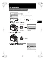 Предварительный просмотр 7 страницы Olympus SP 570 - UZ Digital Camera Basic Manual