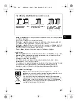 Предварительный просмотр 25 страницы Olympus SP 570 - UZ Digital Camera Basic Manual