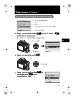 Предварительный просмотр 33 страницы Olympus SP 570 - UZ Digital Camera Basic Manual