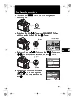 Предварительный просмотр 87 страницы Olympus SP 570 - UZ Digital Camera Basic Manual