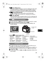 Предварительный просмотр 91 страницы Olympus SP 570 - UZ Digital Camera Basic Manual