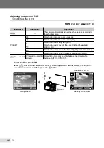 Предварительный просмотр 30 страницы Olympus SP-590 UZ - Digital Camera - Compact Instruction Manual