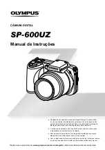 Olympus SP-600UZ Manual De Instruções preview