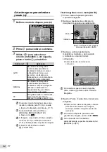 Предварительный просмотр 22 страницы Olympus SP-600UZ Manual De Instruções