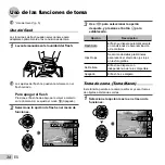 Предварительный просмотр 34 страницы Olympus SP-610UZ Manual De Instrucciones