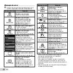 Предварительный просмотр 62 страницы Olympus SP-610UZ Manual De Instrucciones