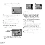 Предварительный просмотр 26 страницы Olympus SP-620UZ Instruction Manual