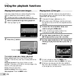 Предварительный просмотр 32 страницы Olympus SP-620UZ Instruction Manual