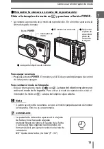 Preview for 11 page of Olympus SP 700 - 6 Megapixel Digital Camera Manual Avanzado