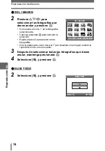 Preview for 74 page of Olympus SP 700 - 6 Megapixel Digital Camera Manual Avanzado