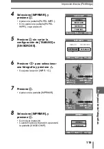 Preview for 119 page of Olympus SP 700 - 6 Megapixel Digital Camera Manual Avanzado