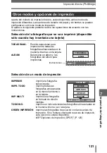 Preview for 121 page of Olympus SP 700 - 6 Megapixel Digital Camera Manual Avanzado