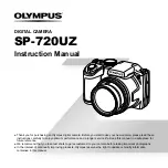 Предварительный просмотр 1 страницы Olympus SP-720UZ Instruction Manual