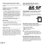 Предварительный просмотр 62 страницы Olympus SP-720UZ Instruction Manual