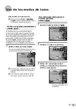 Предварительный просмотр 21 страницы Olympus SP-800UZ Manual De Instrucciones