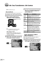 Предварительный просмотр 26 страницы Olympus SP-800UZ Manual De Instrucciones