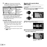 Предварительный просмотр 24 страницы Olympus SP-810UZ Instruction Manual