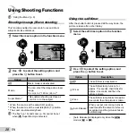 Предварительный просмотр 28 страницы Olympus SP-810UZ Instruction Manual